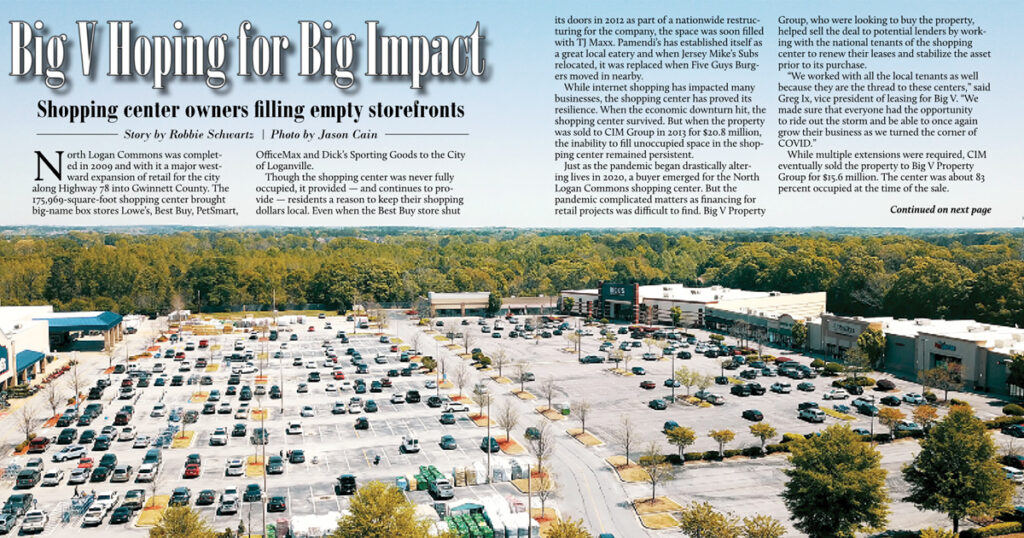 Big V Featured in Loganville Insider - Big V Property Group